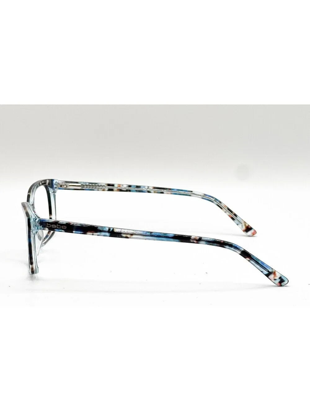 Bebe BB5145 400 Blue Floral Full Rim Authentic Eyeglass Frames 53-17-135